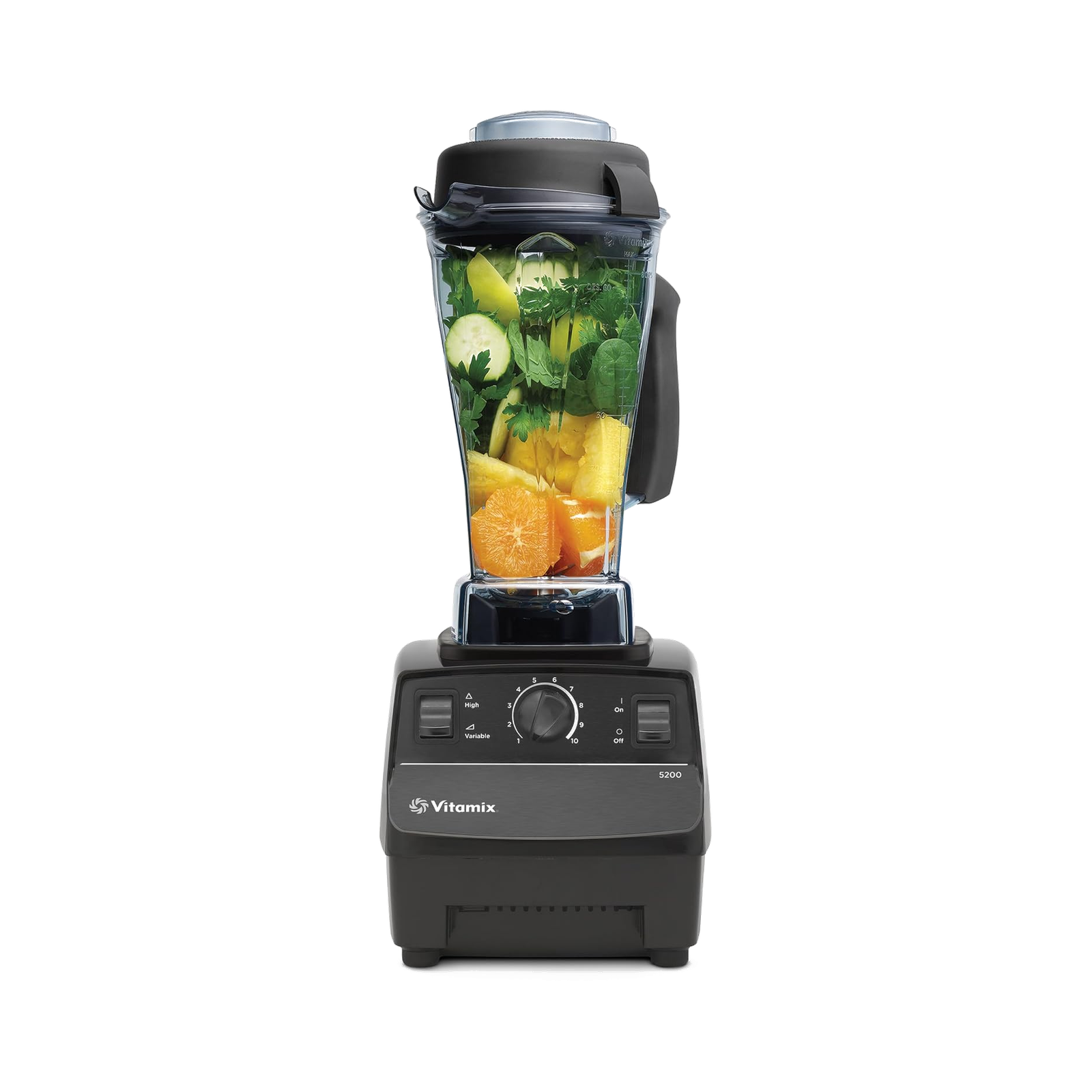 Vitamix 5200 Professional Grade Blender for Smoothies, Food Grinder and Emulsifier, 64oz Pitcher, Black