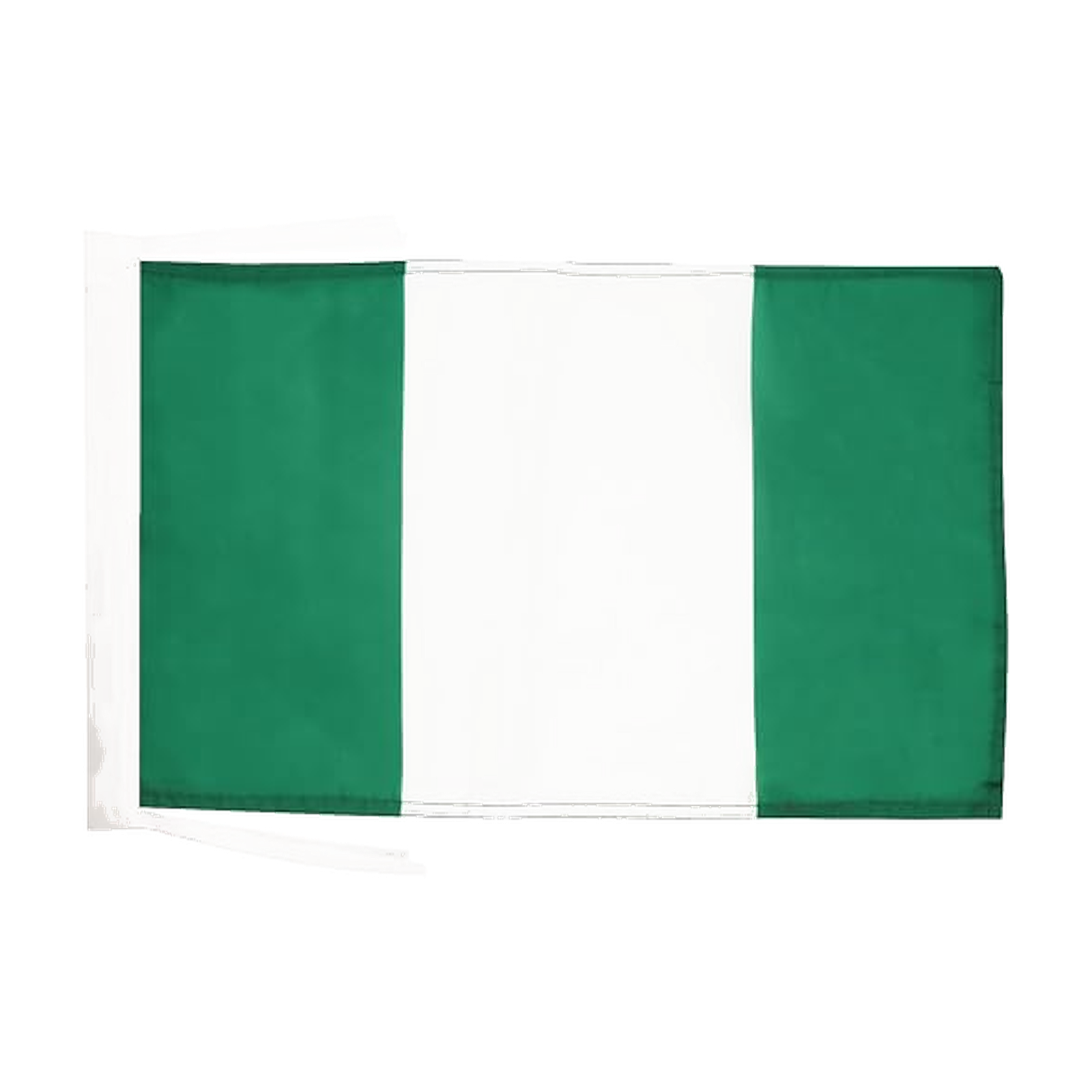 AZ FLAG Nigeria Flag 18'' x 12'' cords - Nigerian SMALL flags 30 x 45cm - Banner 18x12 in