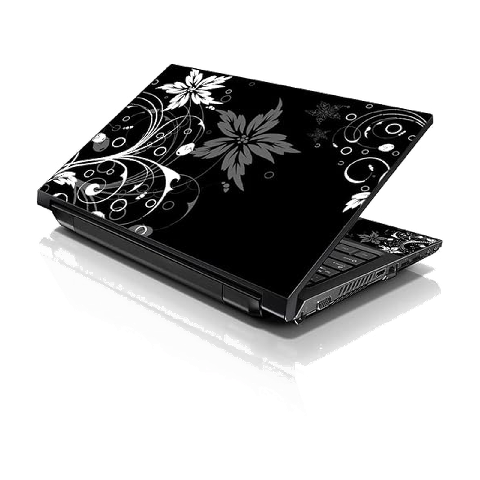 LSS 17 17.3 Inches Laptop Notebook Skin Sticker with 2 Wrist Pads - Reusable Cover Protector Vinyl Sticker Cover…