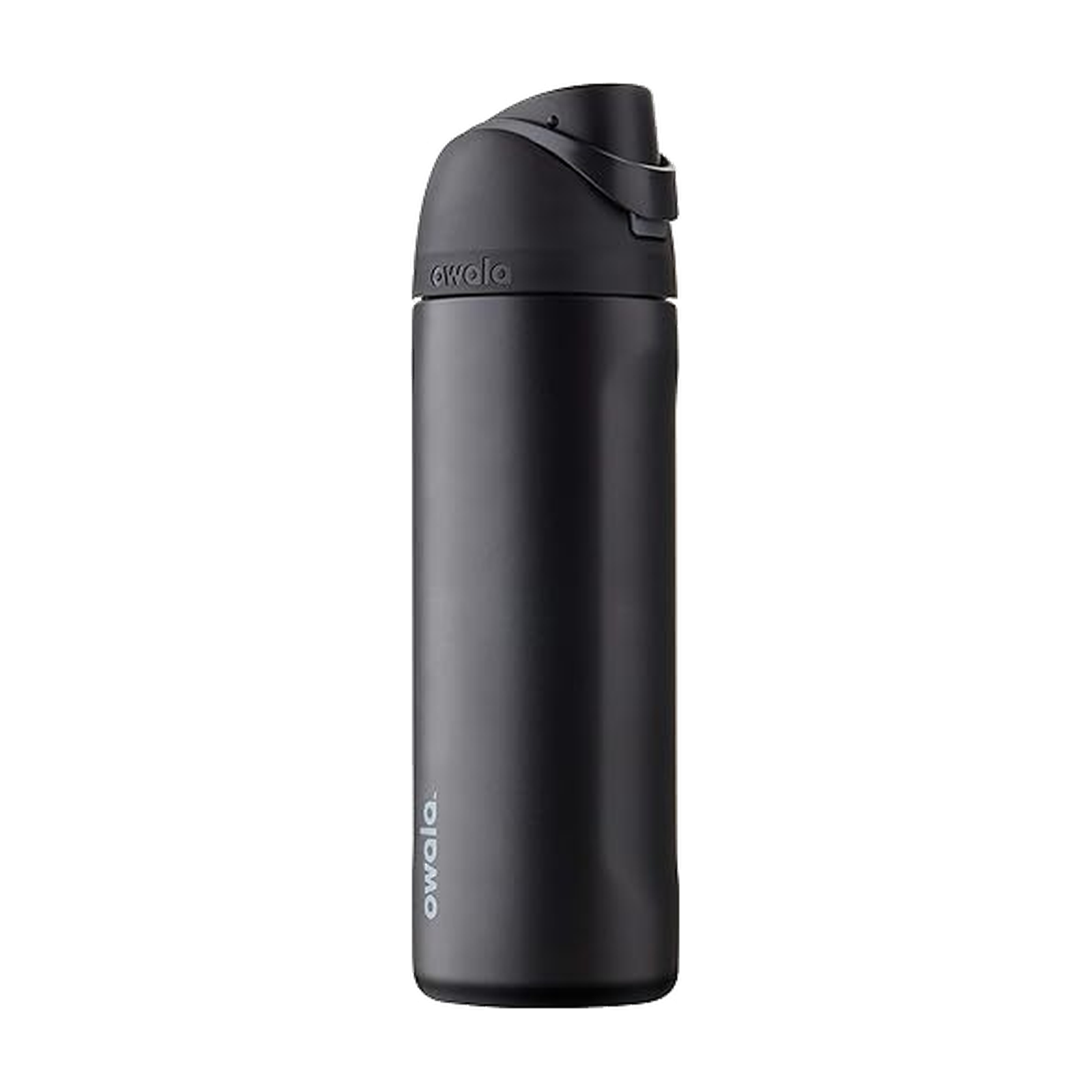 Owala FreeSip Insulated Stainless Steel Water Bottle with Straw, BPA-Free Sports Water Bottle, Great for Travel, 24 Oz, Very, Very Dark