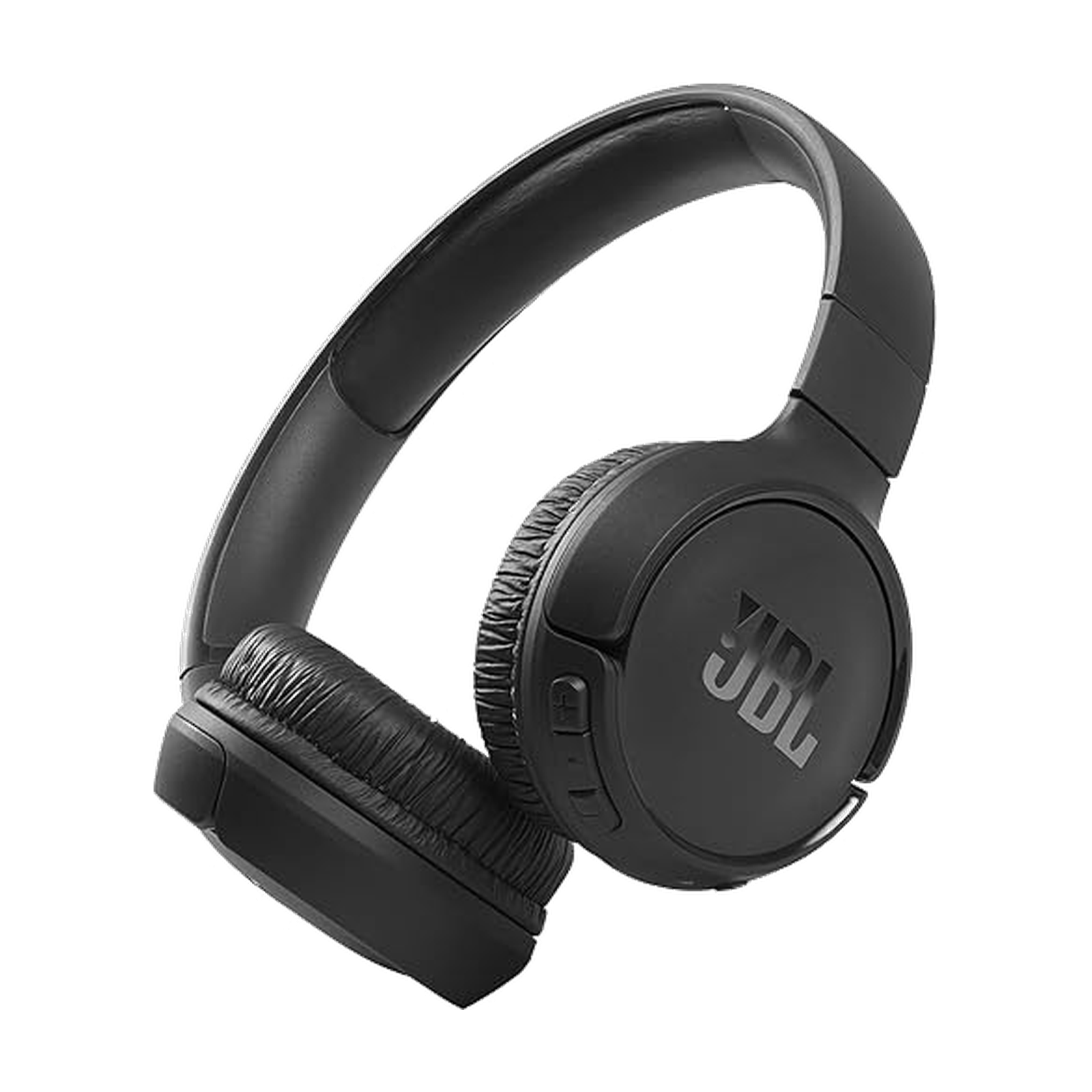 JBL Tune 510BT - Bluetooth headphones with up to 40 hours battery, microphone for call, foldable and comfortable, Android and iOs compatible (Black)