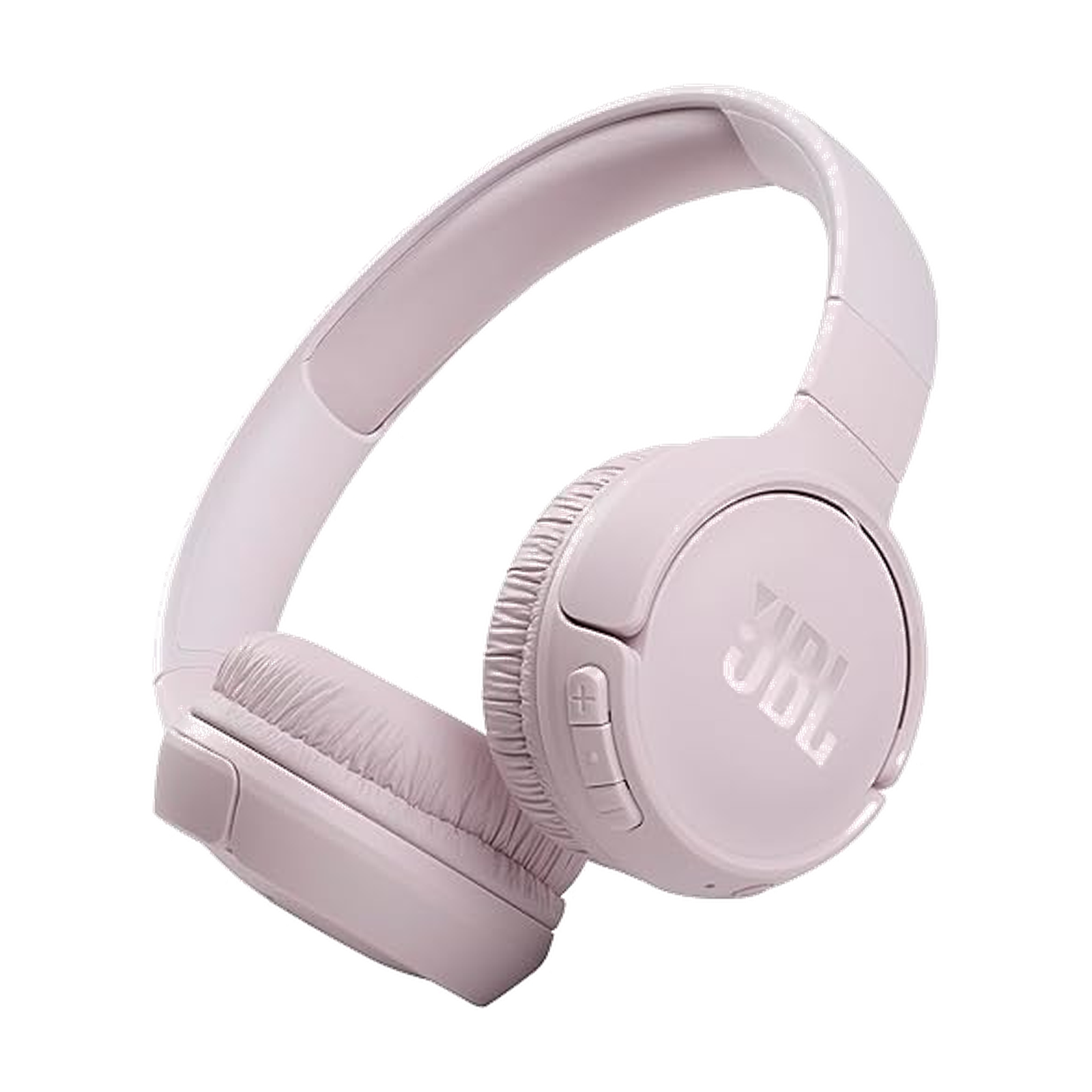 JBL Tune 510BT - Bluetooth headphones with up to 40 hours battery, microphone for call, foldable and comfortable, Android and iOs compatible (Rose)