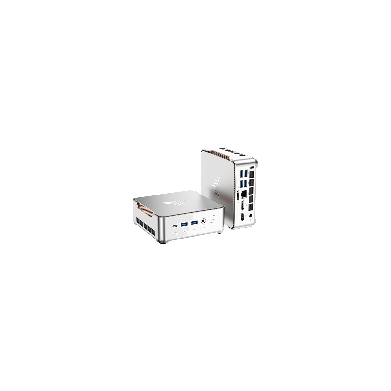 KAMRUI Pinova P2 Mini PC 16GB RAM 512GB SSD, AMD Ryzen 4300U(Beats 10110U/3500U/N150/N95,Up to 3.7 GHz)Mini Computers,Triple 4K Display/HDMI+DP+Type-C/WiFi/BT for Home/Business Mini Desktop Computers
