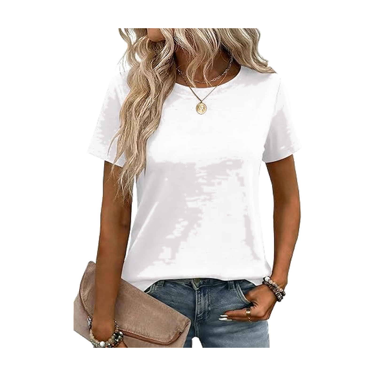 Zeagoo Womens Tshirt Short Sleeve Summer Tops Crewneck Casual Basic Tee Shirts Spring Clothes Trendy Outfit